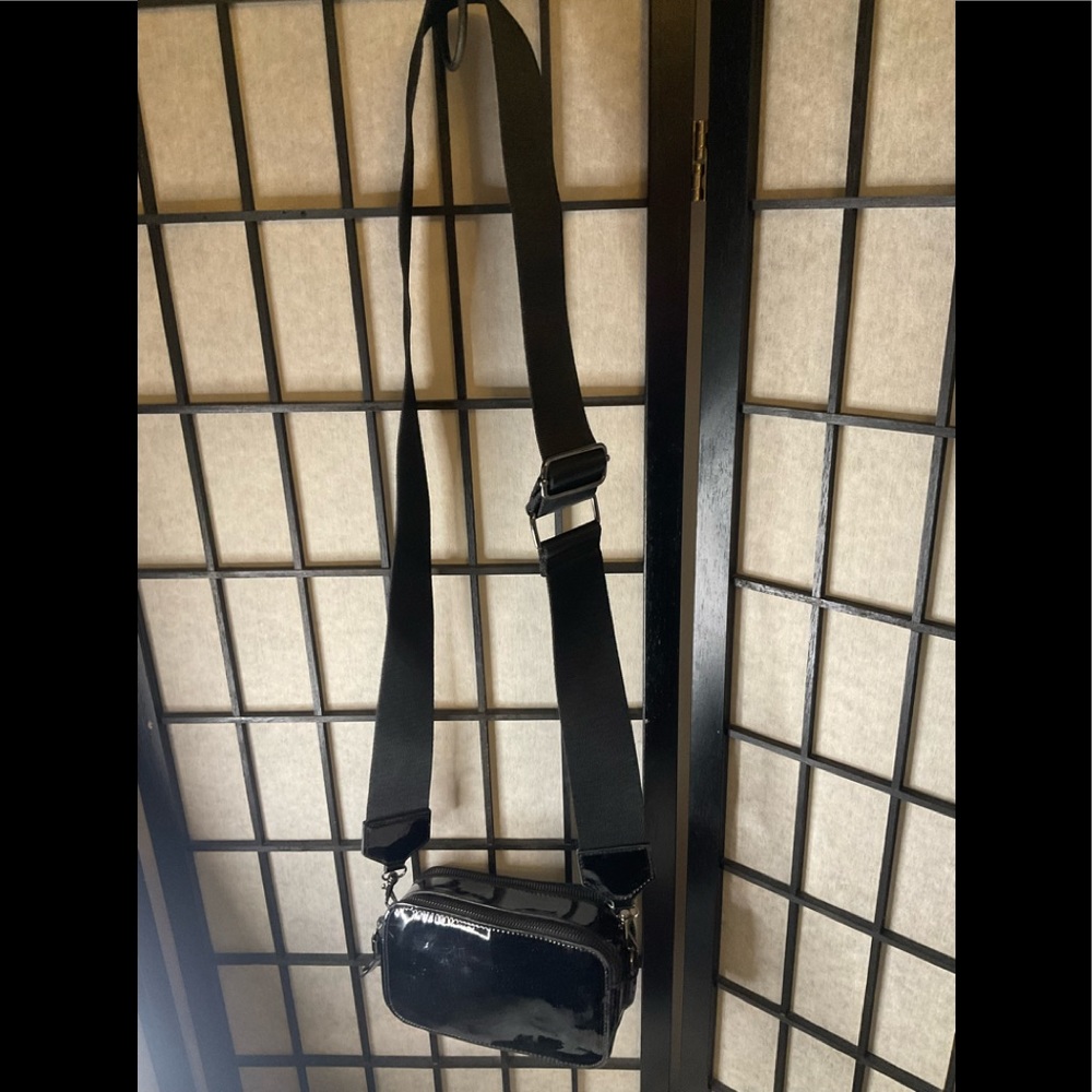 Snapped Black Bag